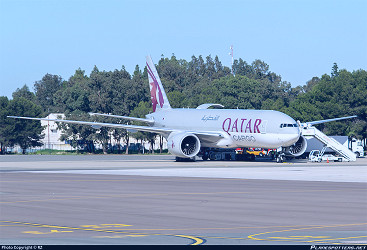 A7-BFC Qatar Airways Cargo Boeing 777-FDZ Photo by RZ | ID 910477 |  Planespotters.net